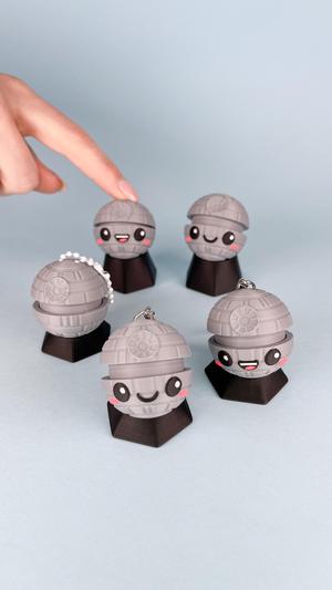 Star Wars Kawaii Death Star, Clicker & Keychain!