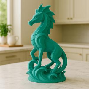 Mystic Seahorse Charger