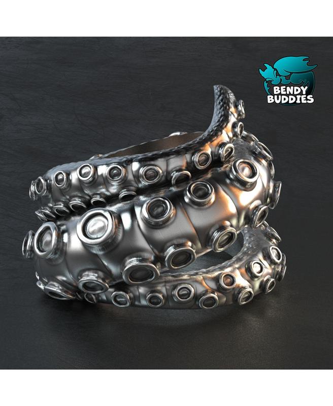 Kraken Ring / Gothic Jewelry Pre-Supported / Death Punk Rock Accessory / Keychain Decoration 
