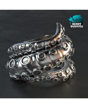 Kraken Ring / Gothic Jewelry Pre-Supported / Death Punk Rock Accessory / Keychain Decoration 