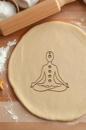 Yoga Cookie Cutter, Biscuit Cutter