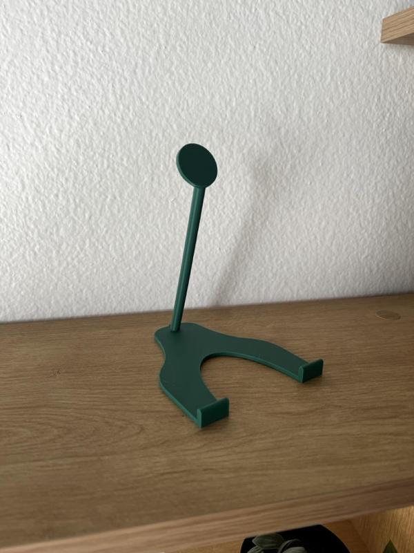 Vinyl Record Stand with back Support