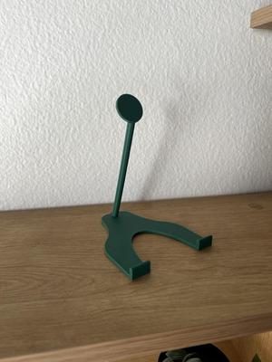Vinyl Record Stand with back Support
