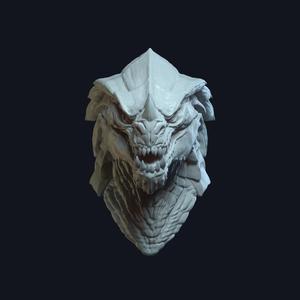 Garnon v8 Action Figure Head