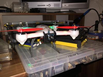 Blade 200qx mini FPV camera mount.