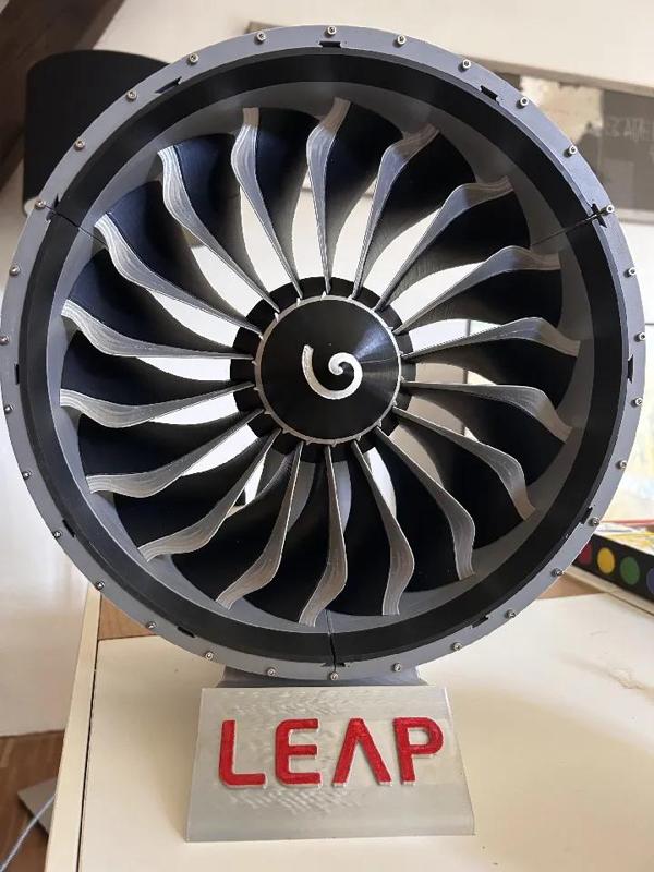 Jet Engine Desk Fan - A320 NEO / 737 MAX LEAP   