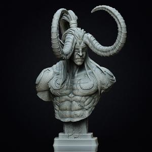 Illidan Stormrage bust (Pre-Supported)