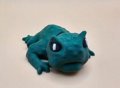 Grumpy Frog