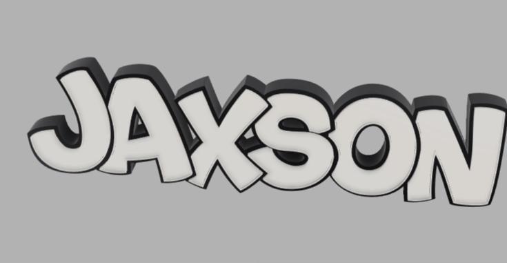 Free custom name: Jaxson