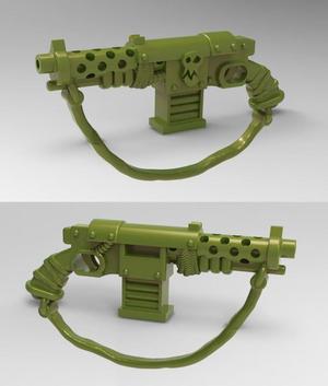 Ork Stub Gun / Orc Stubber Rifle - 28mm