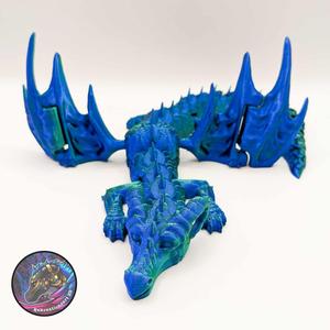 Flexi Ram Horned Western Dragon