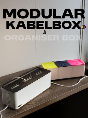 Modular Kabel box and Organiser box
