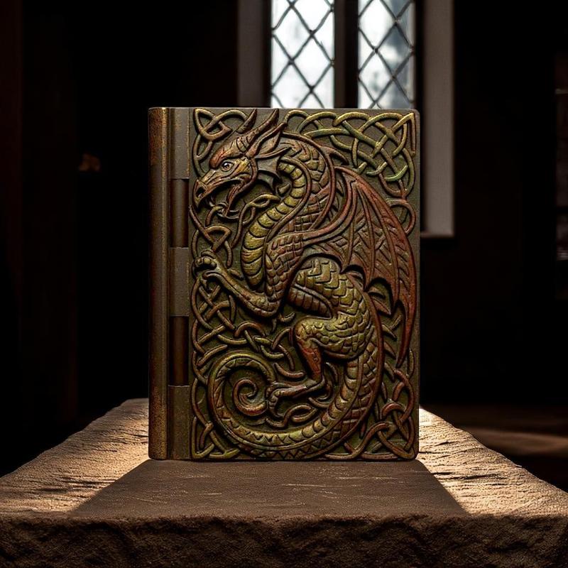 Medieval Dragon Book Box