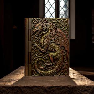 Medieval Dragon Book Box