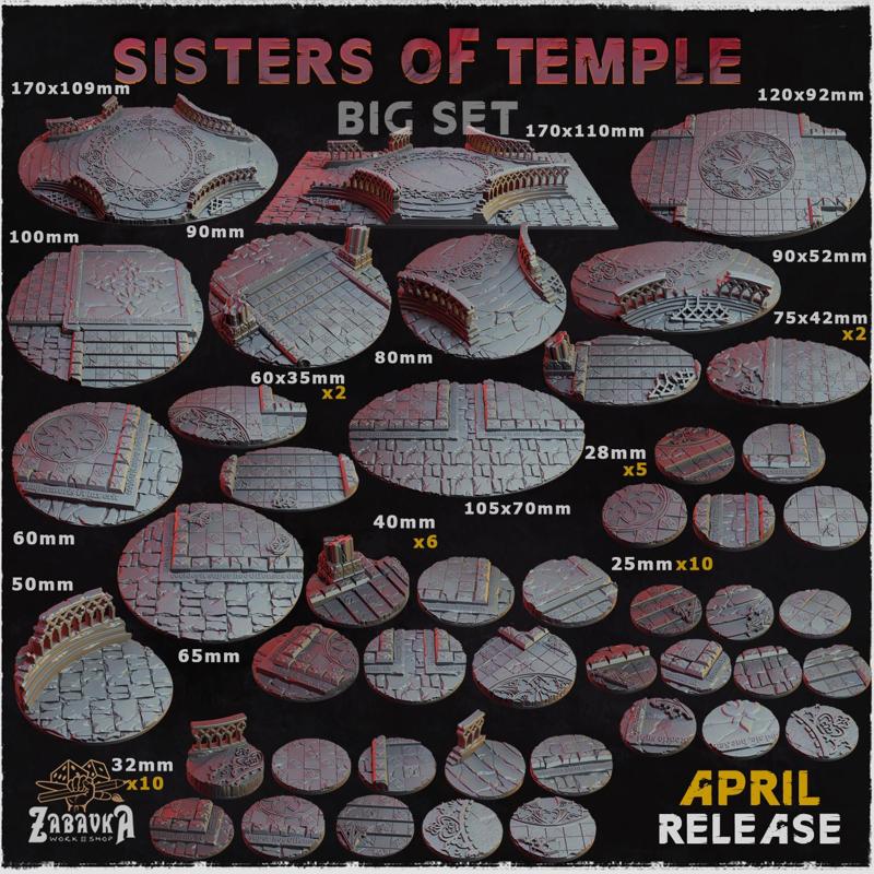 Sisters Of Temple - Bases & Toppers (Big Set++)