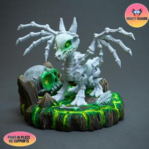 PRINT IN PLACE FLEXI SKELETON DRAGON ARTICULATED
