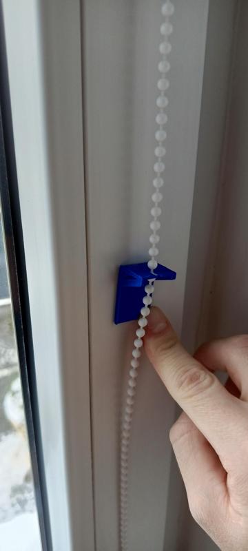 window blind bead holder fat/ slim