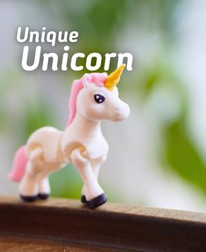 Unique Unicorn - Articulated Fidget Unicorn - Ludo Animal