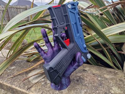 Zombie Hand Gun Stand