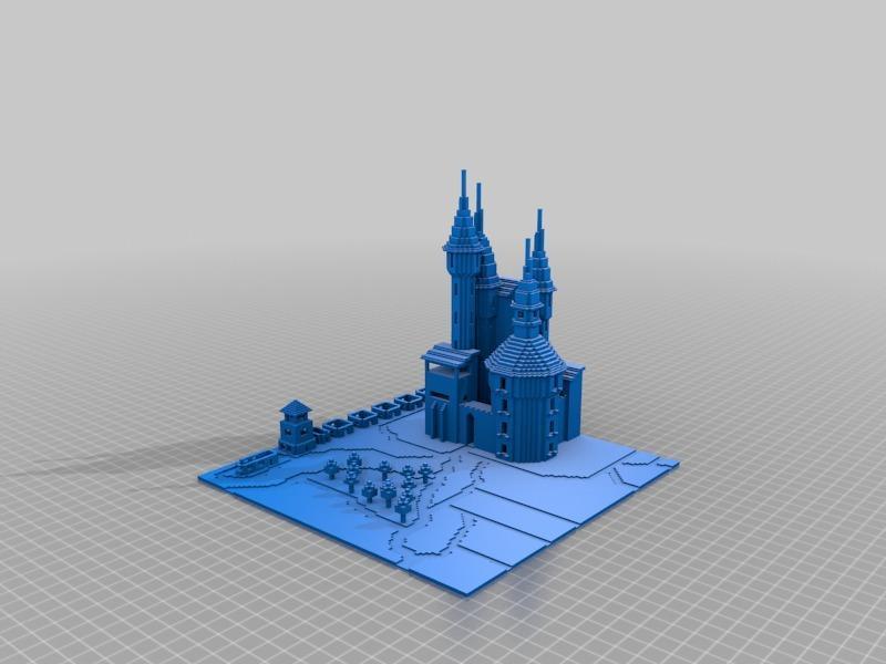 Minecraft Castle
