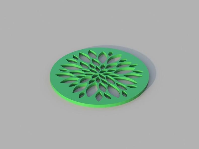 Floral Coaster