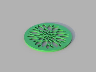 Floral Coaster
