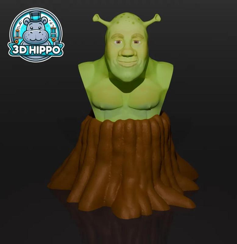 Shrek Bust   