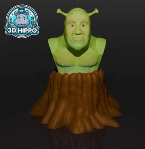 Shrek Bust   
