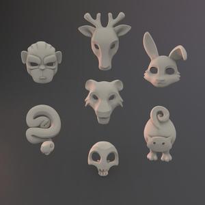 Animal Necklace Colection