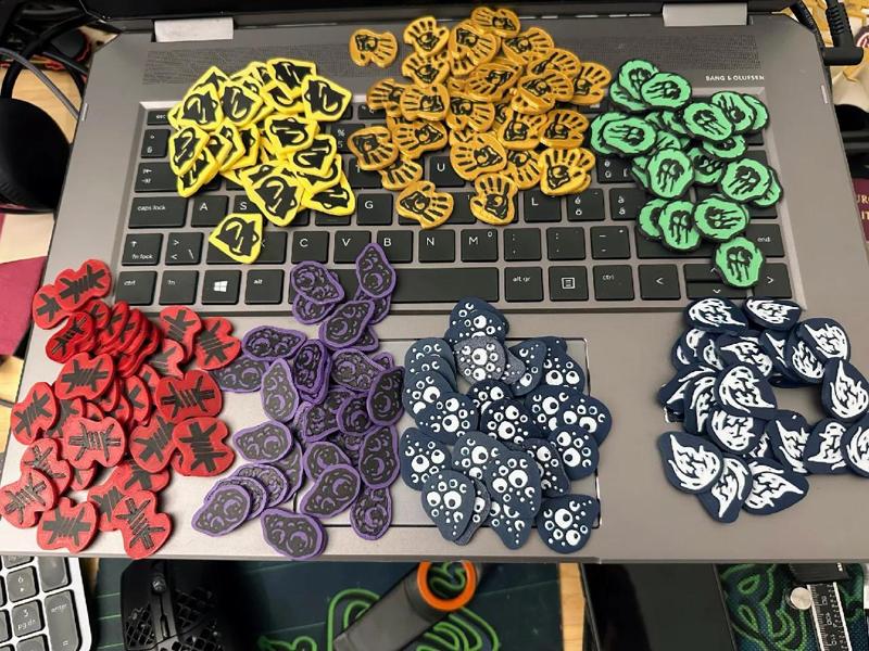 Aeon Trespass Odyssey - Condition Tokens   