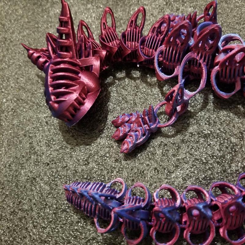 Shakaworld3D Horned Rib Dragon