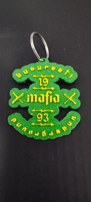 KeyChain Bucuresti Underground Mafia 1993 b.u.g. mafia