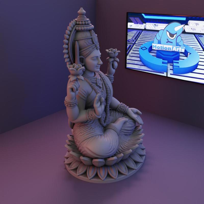 Deusa Lakshmi .stl