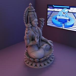 Deusa Lakshmi .stl