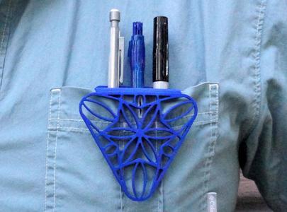 Rosette Pocket Protector