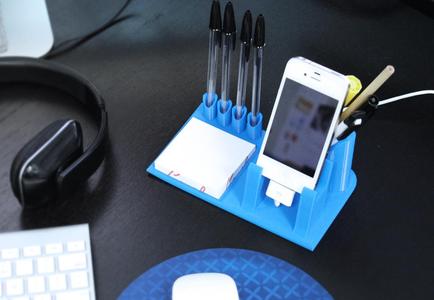 Desktop Organizer | Pen Holder | Phone Dock