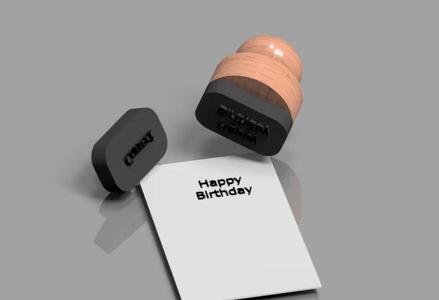 Interchangeable Stamp Heads   