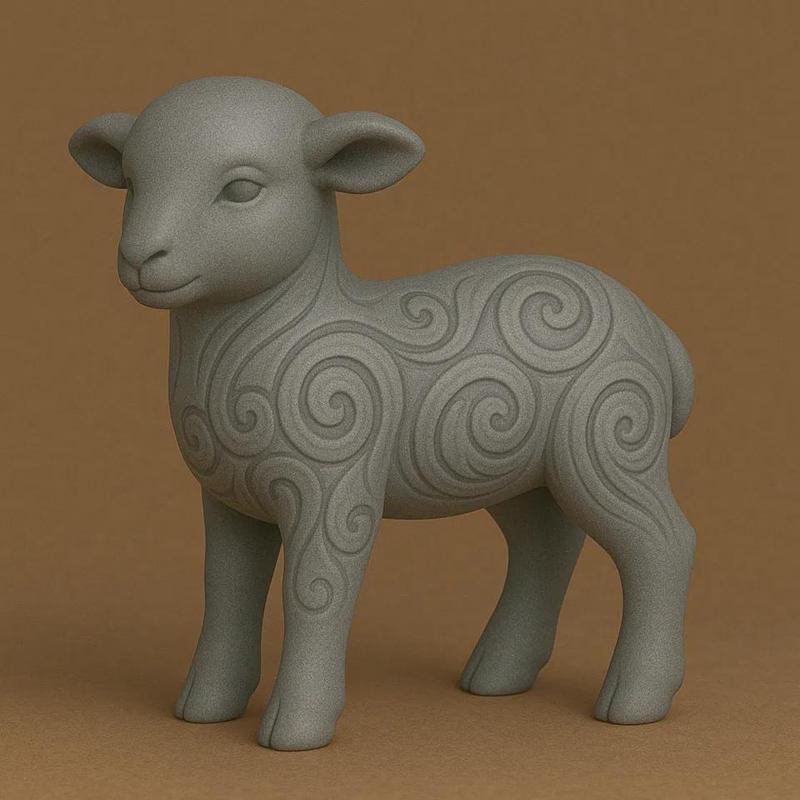 sheep sculpture   