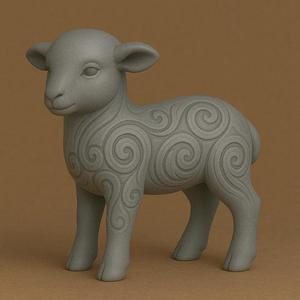sheep sculpture   
