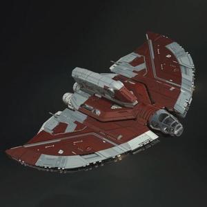 Ahsoka Tano's T-6 Jedi Shuttle STL files for 3D printing | Assembly Model