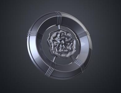 Ahsoka Tano's White Robe Belt Buckle