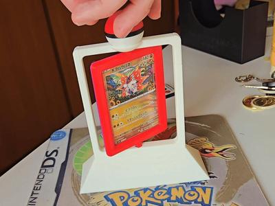 Spinning Trading Card Display