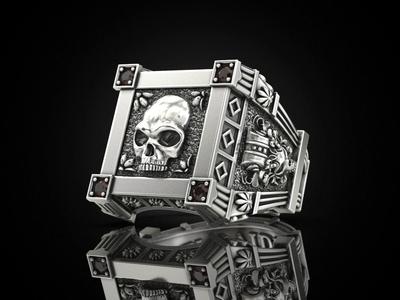 Vampire Skull ring many sizes