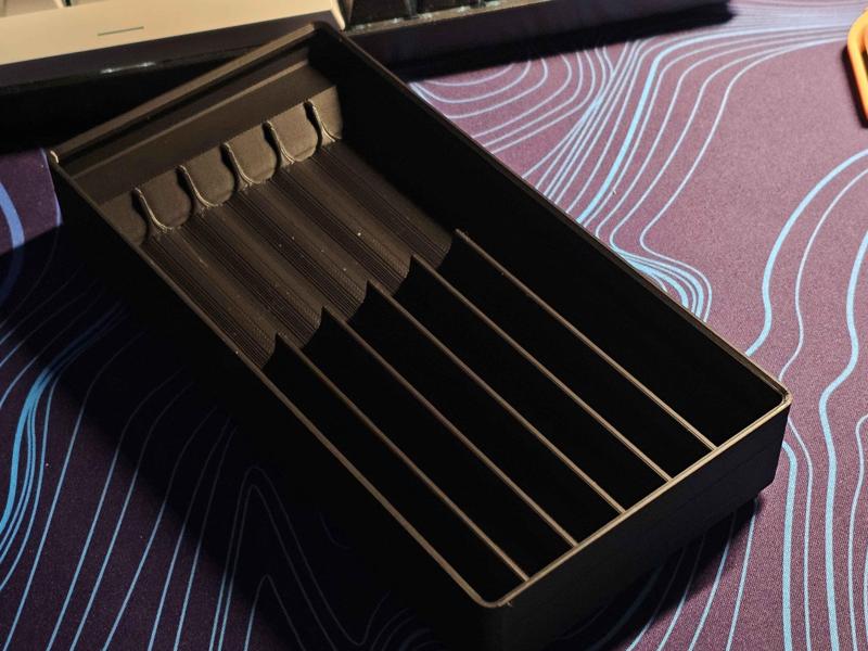 Gridfinity | Zebra Mildliner (non-brush) x6 Holder (2x4) Stackable
