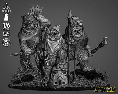 STAR WARS Ewoks Diorama