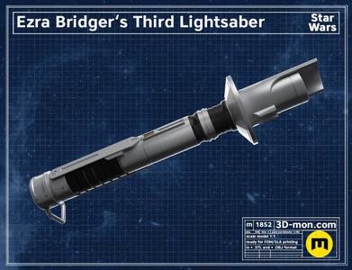 Ezra Bridger's Third Lightsaber - Ahsoka