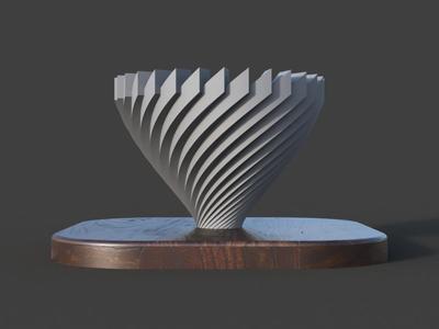 Origami Vase