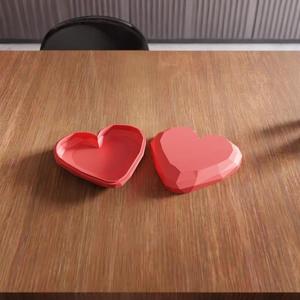 3D Heart Box STL File – Valentines Gift, Heart Shaped Decor, 3D Printed Gifts for Girlfriend, Digital Download for Home Decor