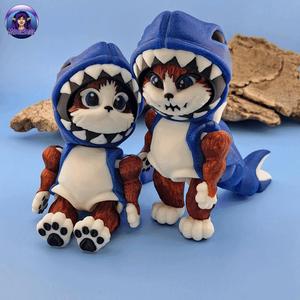 Kitty Shark – Articulated – NO supports needed!