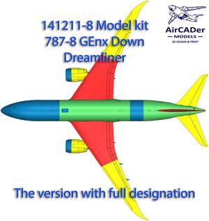 141211-8 Model kit Boeing 787-8 GEnx Down